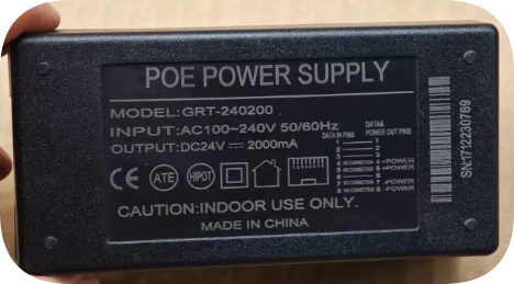 *Brand NEW* 24V 2A Gospell GRT-240200 Power Supply Module for Hikvision Wireless AP/Brid